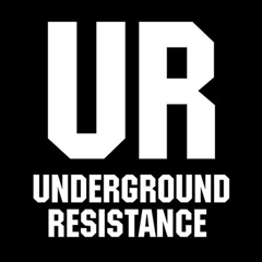alt="Underground Resistance logó – detroiti techno kollektíva és független kiadó"