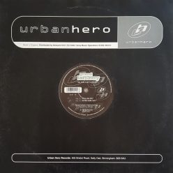 Grand Larceny – No Time For Playin' 12" vinyl, Urban Hero UH 21-14, UK house 1995