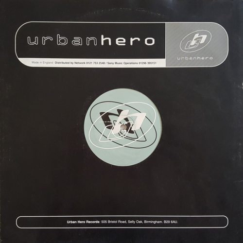 Grand Larceny – No Time For Playin' 12" vinyl, Urban Hero UH 21-14, UK house 1995