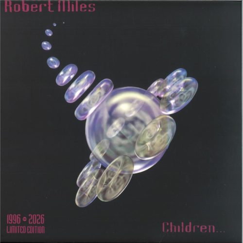 Robert Miles Children progressive trance limited pink 12" vinyl bakelit lemez