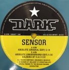 Sensor – Absolute (1996) belga trance/hard trance bakelit maxi, VG+ állapotban