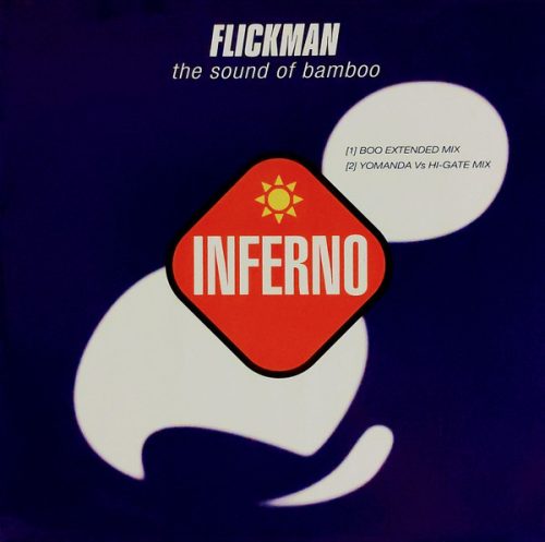 Flickman – The Sound Of Bamboo (2000) trance/progressive bakelit maxi, VG+ állapotban