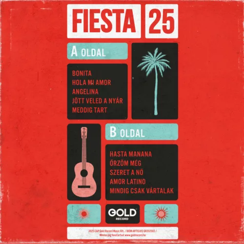 Fiesta – 25 – GR202502 Limited Edition Blue Vinyl LP