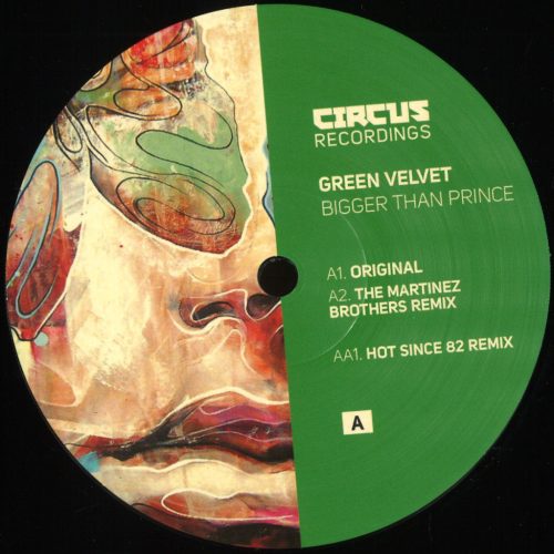 Green Velvet Bigger Than Prince Green Transparent Vinyl