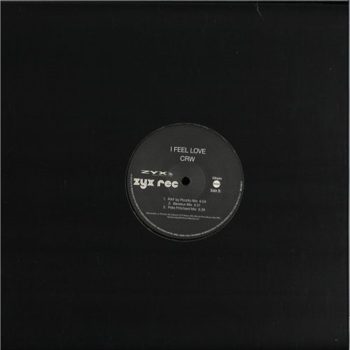 CRW I Feel Love RAF By Picotto DJ Jam X 12 inch trance vinyl