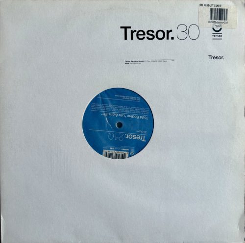 Todd Bodine Life Signs minimal techno Tresor 12 inch vinyl EP record
