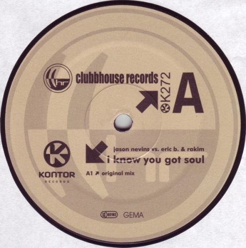 Jason Nevins vs. Eric B. & Rakim – I Know You Got Soul