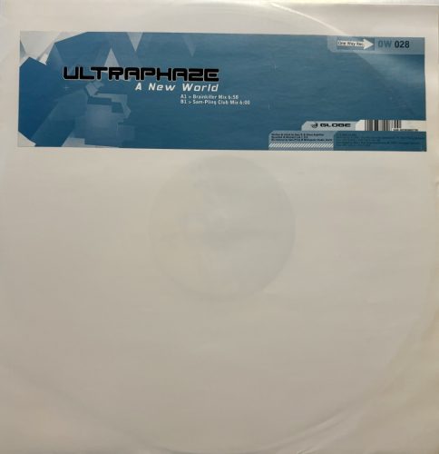 Ultraphaze – A New World hard trance maxi lemez | 12" trance vinyl
