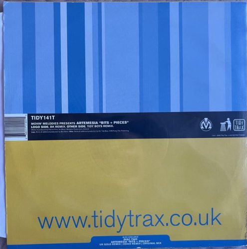 Artemesia – Bits + Pieces hard house 12" vinyl