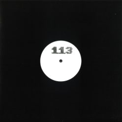 Edit Deluxe 001 Track Deluxe hand stamped white label vinyl