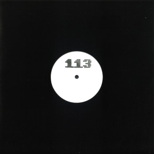 Edit Deluxe 001 Track Deluxe hand stamped white label vinyl