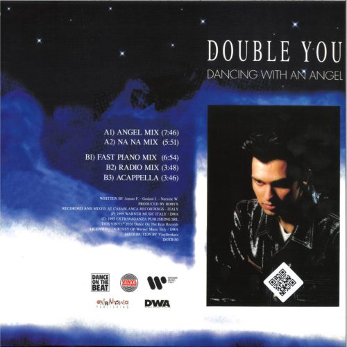Double You Dancing With An Angel DOTB-50 blue vinyl reissue