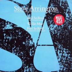 Steve Arrington – Feel So Real (1985) soul/disco bakelit maxi, VG+ állapotban