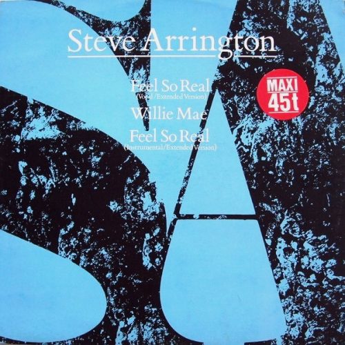 Steve Arrington – Feel So Real (1985) soul/disco bakelit maxi, VG+ állapotban
