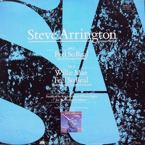 Steve Arrington – Feel So Real (1985) soul/disco bakelit maxi, VG+ állapotban