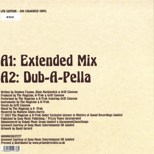 The Magician & A-Trak – Love On You (2023) limited edition sárga vinyl maxi, M/M állapotban - Bakelit Records