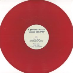 A Thousand Details – Sabotage Mass Media EP (2023) színes techno vinyl, M/M állapotban