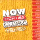 Now Eighties Dancefloor Soul & Disco 2xLP vinyl, flaming yellow & orange pressing, 2024 retro disco válogatás