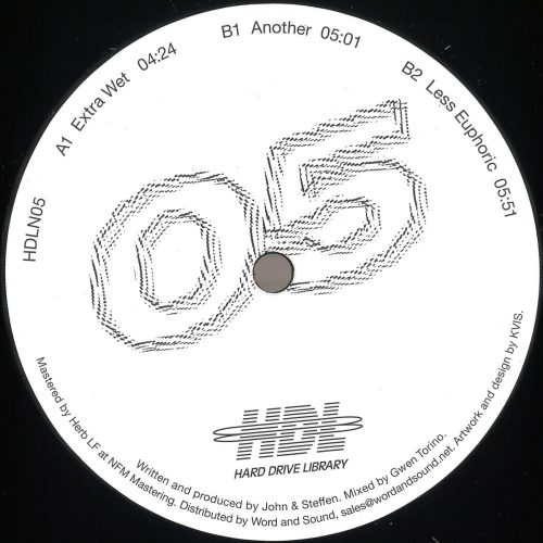Hard Drive Library HDL N°05 HDLN05 French House 12 inch vinyl