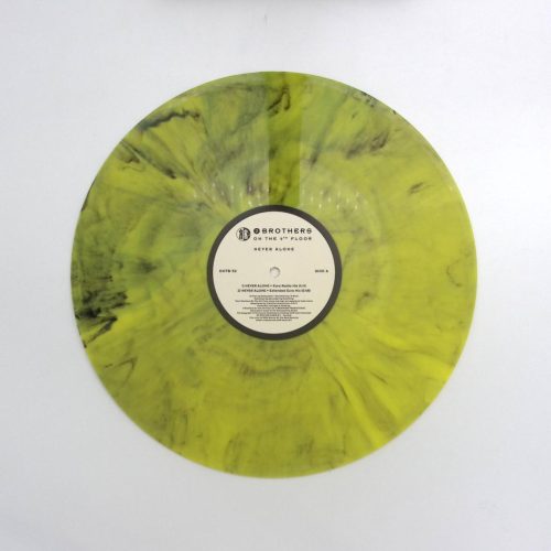 2 Brothers On The 4th Floor – Never Alone / Dancin' Together – Limited Edition Yellow Vinyl 12"