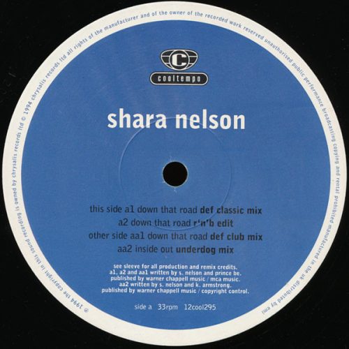 Shara Nelson – Inside Out / Down That Road (Remixes) (Használt Vinyl)