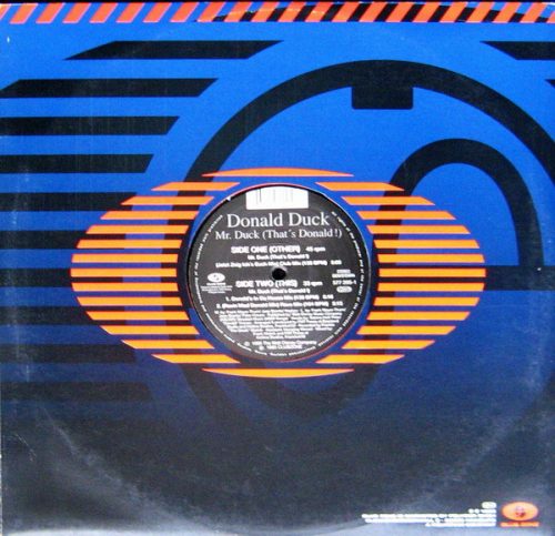 Donald Duck – Mr. Duck! (That's Donald!) 12" vinyl, Club Zone 577205-1, eurodance 1995 Germany