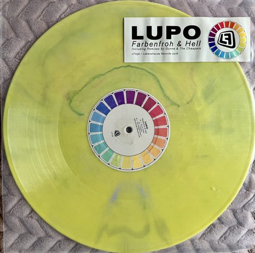 Lupo Farbenfroh Hell 2016 deep house picture disc 12 inch vinyl