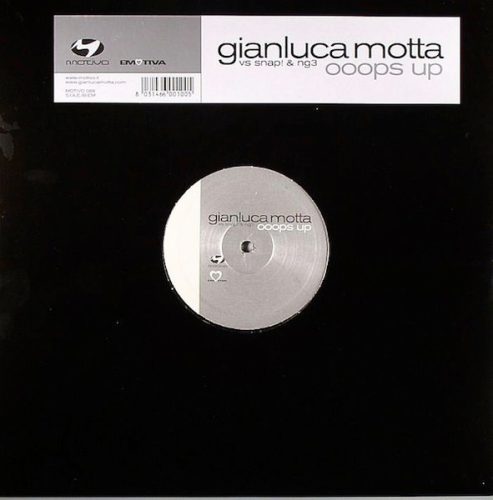 Gianluca Motta Vs. Snap! & NG3 – Ooops Up (2005) olasz house vinyl, VG+ állapotban