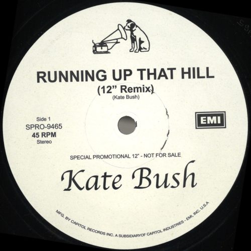 Kate Bush remix újrakiadás – Running Up That Hill 12" vinyl