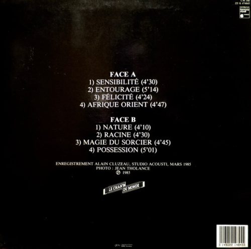 Guem – Possession LP vinyl, Le Chant Du Monde LDX74845, 1985 african tribal percussion album