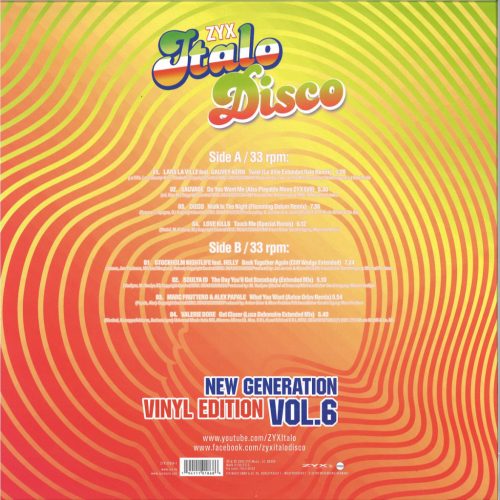 Various – ZYX Italo Disco New Generation Vinyl Edition Vol.6