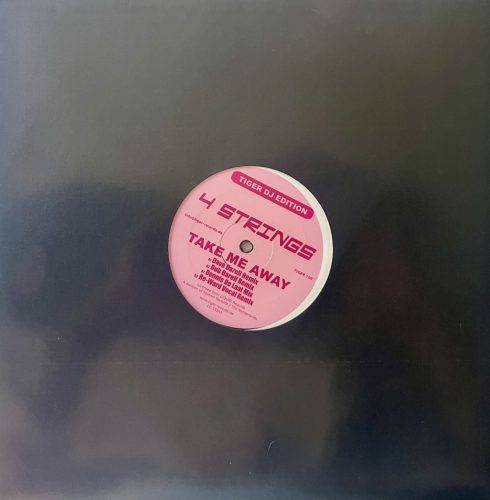 Vokális trance újrakiadás – 4 Strings – Take Me Away 12" vinyl