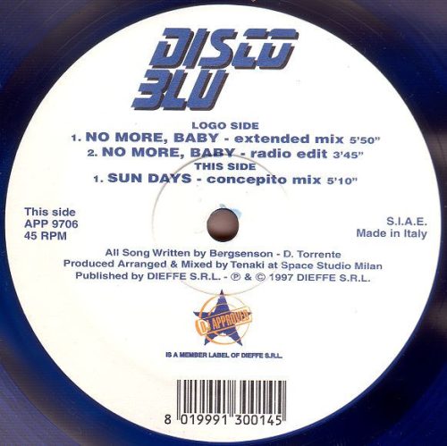 Disco Blu – No More, Baby