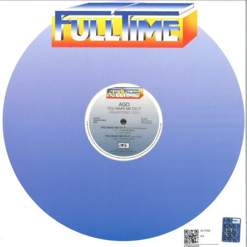 Ago You Make Me Do It FTM 2020-02 numbered Italo Disco vinyl