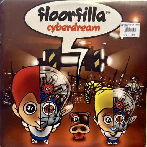 Floorfilla Cyberdream hard trance 12" vinyl maxi lemez