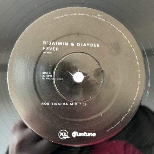 D' Jaimin  & Djaybee ‎– Fever (Használt Vinyl)