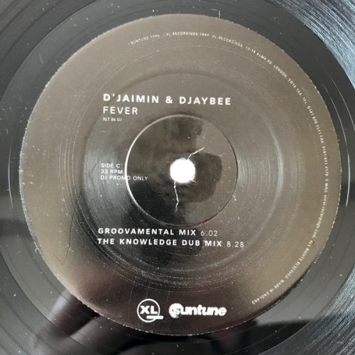 D' Jaimin  & Djaybee ‎– Fever (Használt Vinyl)
