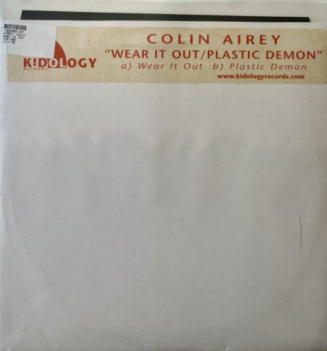 Colin Airey – Wear It Out (2003) brit progressive house bakelit maxi, VG állapotban