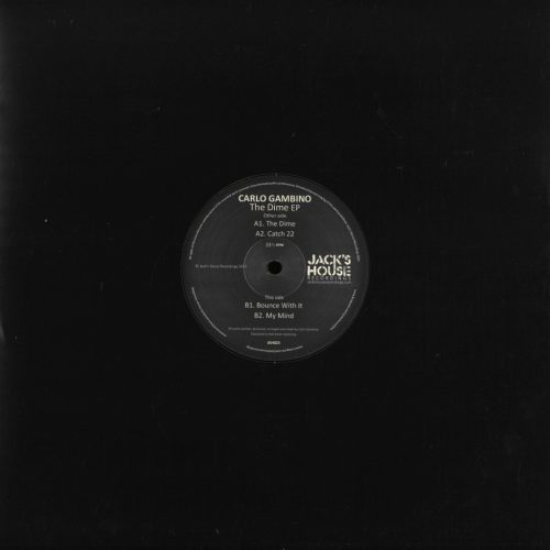 Carlo Gambino The Dime EP tech house 12 inch vinyl bakelit lemez