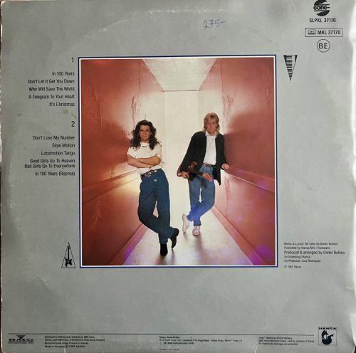 Modern Talking In The Garden Of Venus 1987 disco synth pop LP vinyl