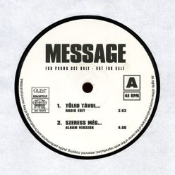 Message – Végtelen 12" magyar happy hardcore vinyl (1996)