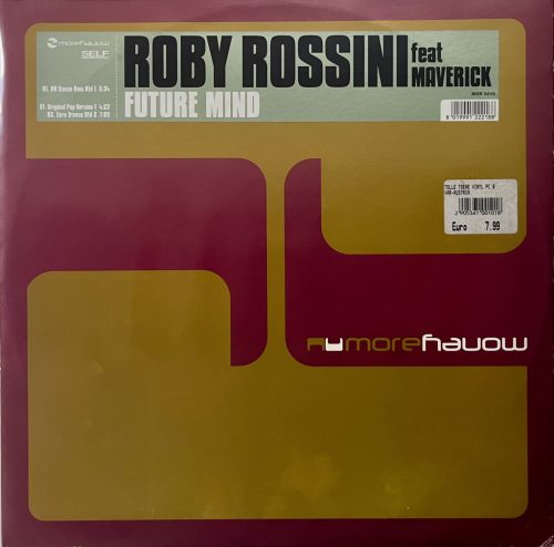Roby Rossini – Future Mind (2005) italodance/trance vinyl maxi, VG+/VG+ állapotban - Bakelit Records