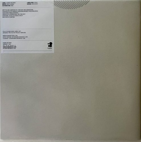 Novy & Bahil – Fluxkompensator 2008 Kosmo Records 12 inch house vinyl