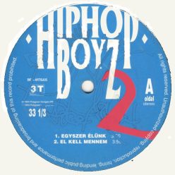 Hip Hop Boyz – 2. EP 12" vinyl, 3T Records promo Hungary 1994, pop rap eurodance