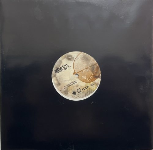 Ritka promo house – Static Revenger – Happy People 12" vinyl