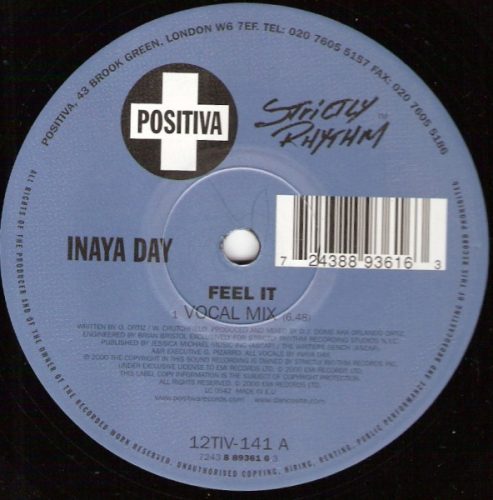 Inaya Day ‎– Feel It (Használt Vinyl)