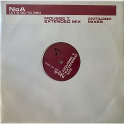 NoA – Let’s Go To Bed (2002) house/progressive vinyl maxi, VG+/VG+ állapotban - Bakelit Records