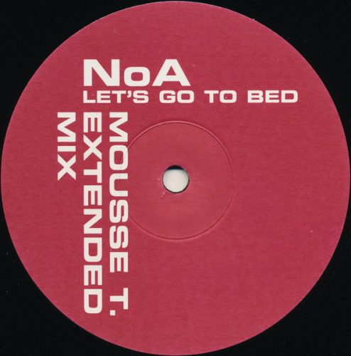 NoA – Let’s Go To Bed (2002) house/progressive vinyl maxi, VG+/VG+ állapotban - Bakelit Records