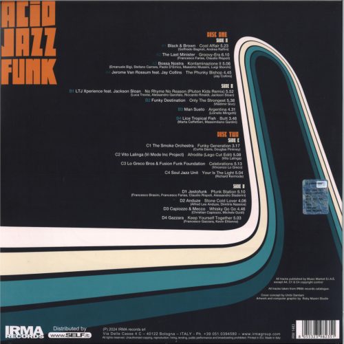 Various – Acid Jazz Funk 2LP 2024 jazz funk compilation vinyl