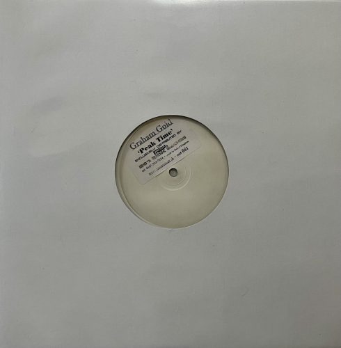 Graham Gold Peak Time 1998 trance white label 12 inch vinyl
